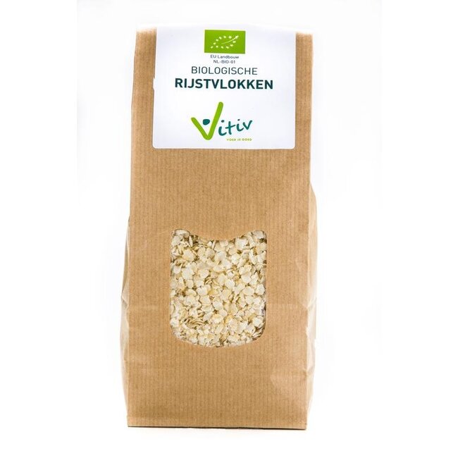 Vitiv Rijstvlokken bio 500 Gram