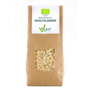 Vitiv Vitiv Gerstvlokken bio 500 Gram