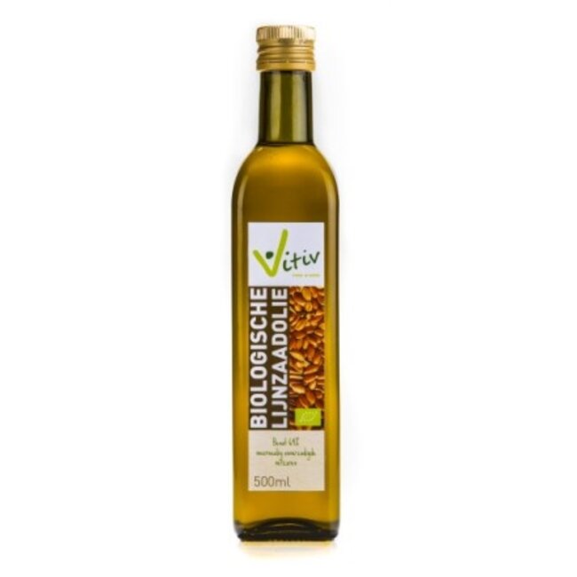Vitiv Lijnzaadolie bio 500 Milliliter