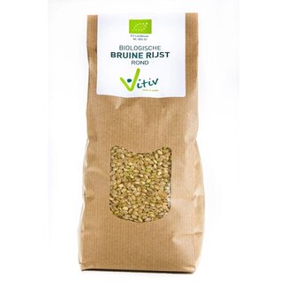 Vitiv Vitiv Riz complet rond bio 1 Kilogramme