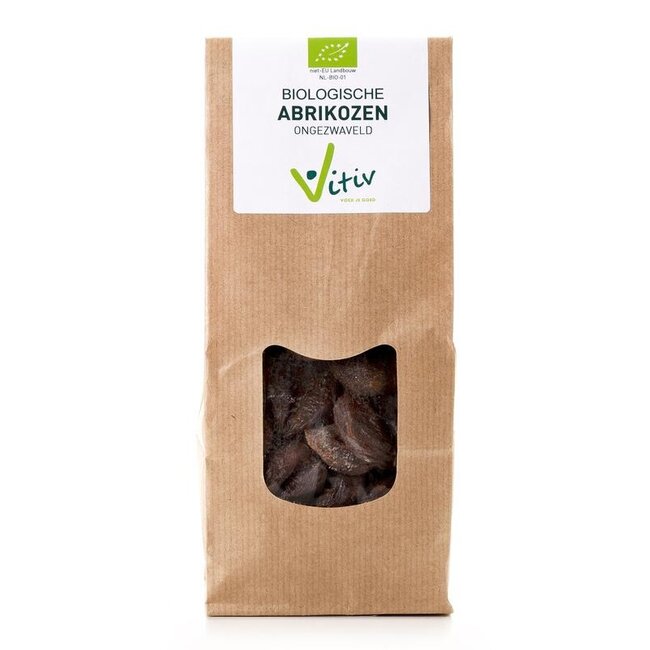 Vitiv Abrikozen ongezwaveld bio 250 Gram