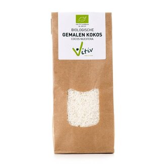 Vitiv Vitiv Kokos gemalen bio 500 Gram
