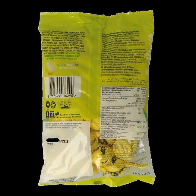 Napoleon Citroen kogels 150 Gram