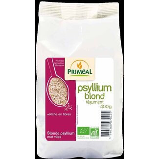 Primeal Primeal Psyllium blond en téguments bio 400 grammes