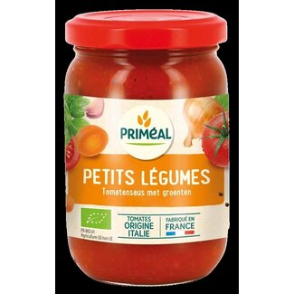 Primeal Primeal Tomatensaus met groenten bio 200 Gram