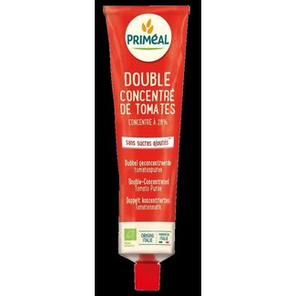 Primeal Primeal Tomatenpuree dubbel geconcentreerd bio 200 Gram