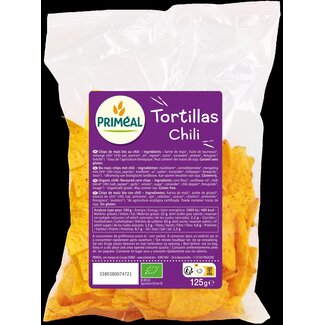 Primeal Primeal Tortillas chili bio 125 Gram