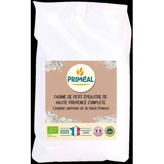 Primeal Volkoren eenkoorn speltmeel bio 500 Gram