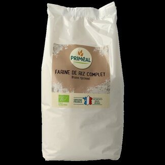 Primeal Primeal Volkoren bruin rijstmeel bio 1 Kilogram