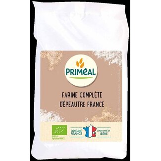 Primeal Volkoren speltmeel bio 500 Gram