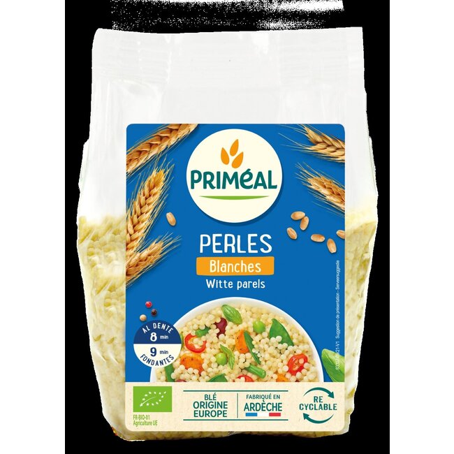 Primeal Witte parels bio 500 Gram
