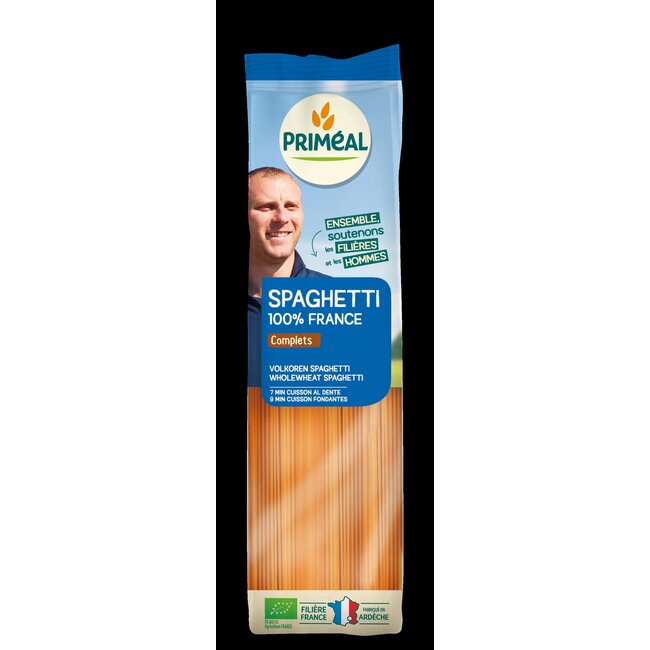Primeal Volkoren spaghetti bio 500 Gram