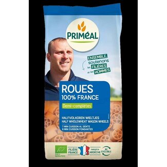 Primeal Primeal Halfvolkoren wieltjes bio 500 Gram