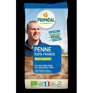 Primeal Primeal Halfvolkoren penne bio 500 Gram