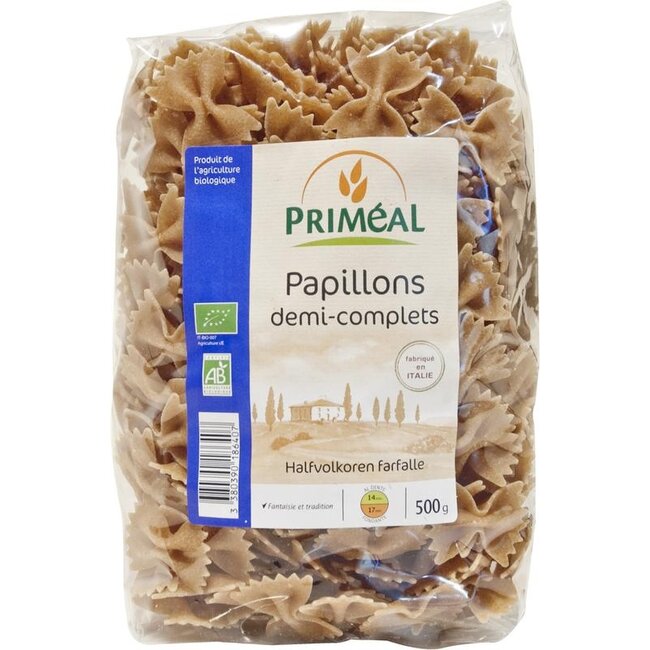 Halfvolkoren farfalle bio 500 Gram