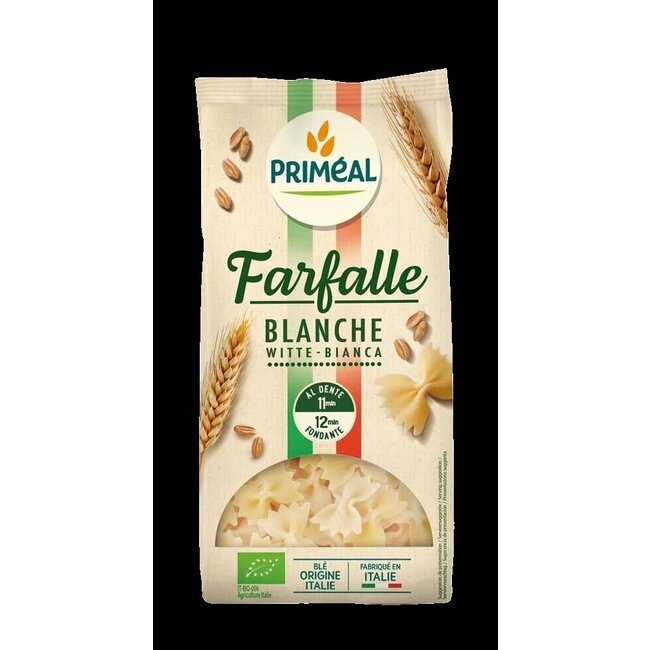 Primeal Witte farfalle bio 500 Gram