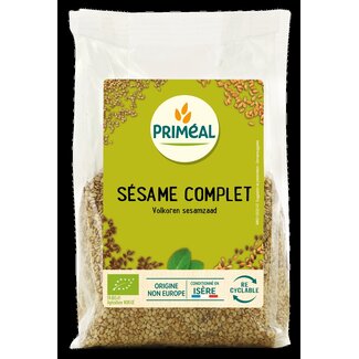 Primeal Primeal Volkoren sesamzaad bio 250 Gram
