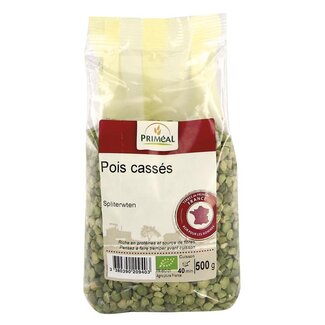 Primeal Pois cassés bio Primeal 500 g