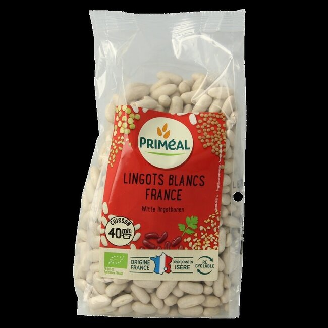 Witte lingotbonen Frankrijk bio 500 Gram