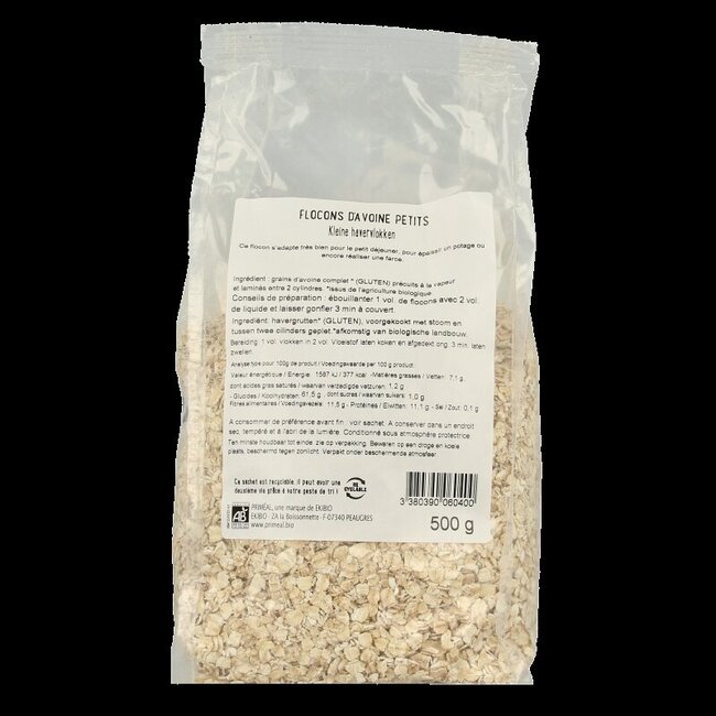 Primeal Kleine havervlokken bio 500 Gram