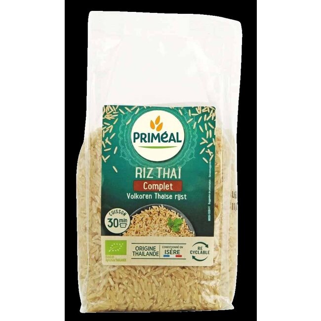 Primeal Volkoren Thaise rijst bio 500 Gram