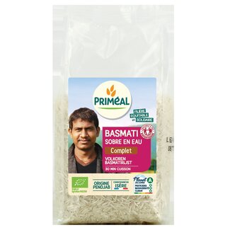 Primeal Primeal Volkoren basmati rijst bio 1 Kilogram