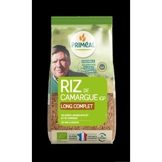 Primeal Primeal Volkoren langgraan rijst camargue bio 500 Gram