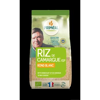 Primeal Primeal Witte ronde rijst camargue bio 500 Gram