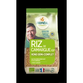 Primeal Primeal Halfvolkoren ronde rijst camargue bio 500 Gram
