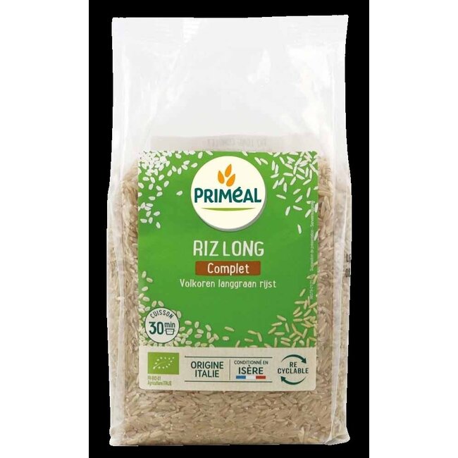 Volkoren langgraan rijst bio 1 Kilogram