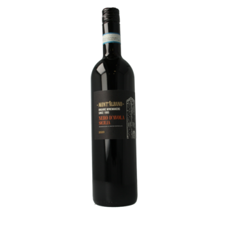 Mont Albano Mont Albano Nero d avola terre siciliane rood bio 750 Milliliter