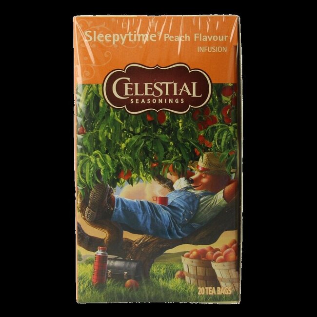 Celestial Seasonings Sleepytime Infusion Pêche 20 sachets