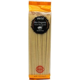 Yakso Yakso Rice noodle bruin bio 220 Gram