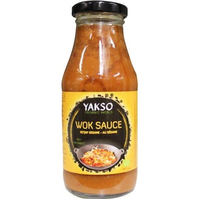 Yakso Woksaus sweet soy bio 240 Milliliter