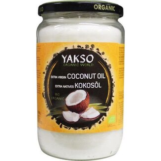 Yakso Huile de coco extra vierge bio Yakso 650 ml