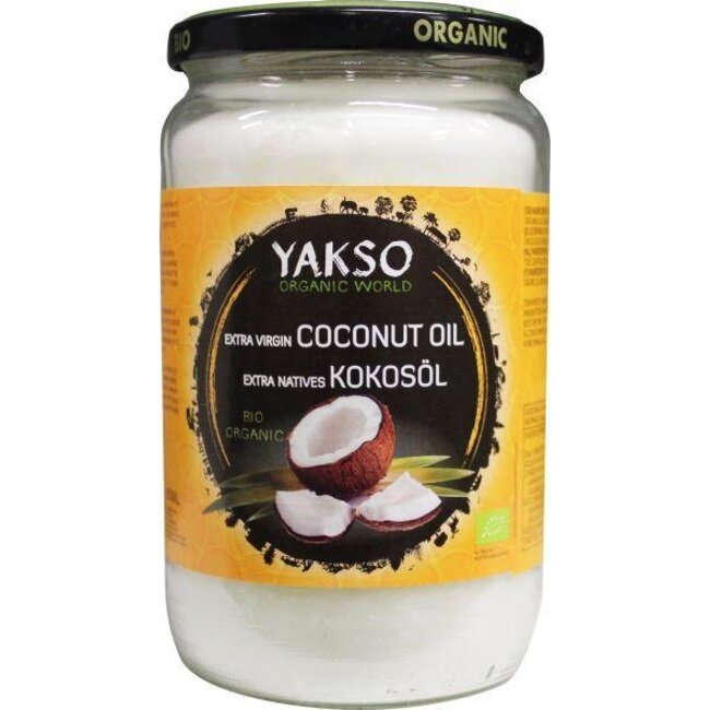 Yakso Kokosolie extra vierge bio 650 Milliliter