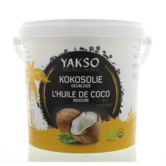 Yakso Yakso Kokosolie geurloos bio 2500 Milliliter