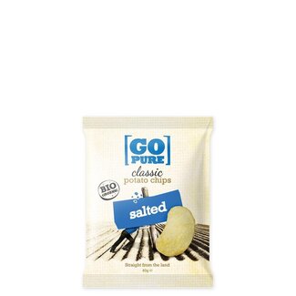 Go Pure Go Pure Chips naturel gezouten bio 40 Gram
