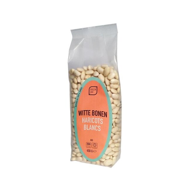 Greenage Witte bonen bio 450 Gram