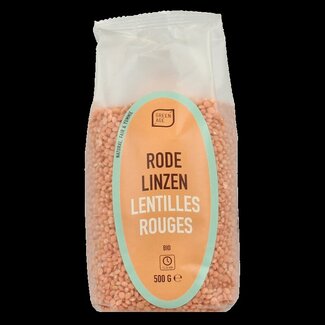 Greenage Greenage Rode linzen bio 500 Gram