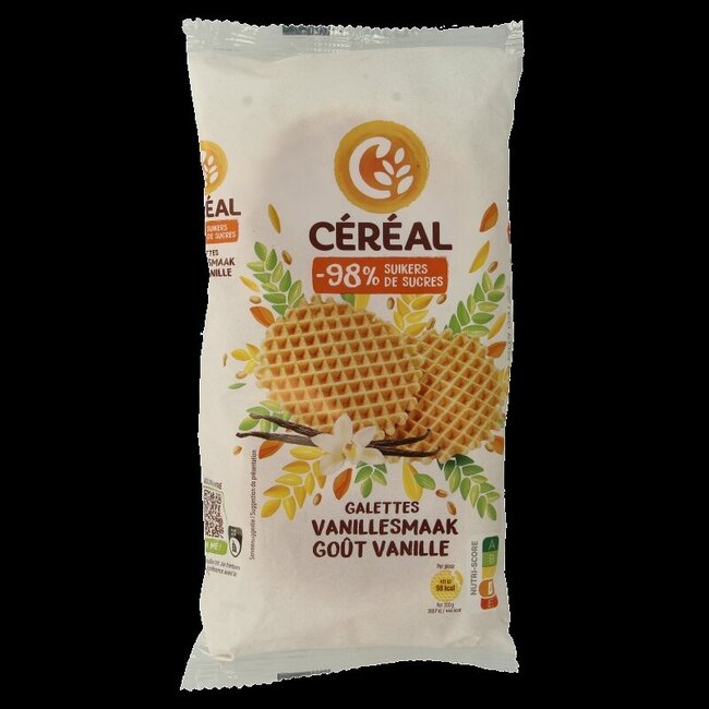 Cereal Galetten suikervrij 175 Gram