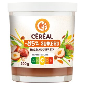 Cereal Cereal Hazelnootpasta suikervrij 200 Gram