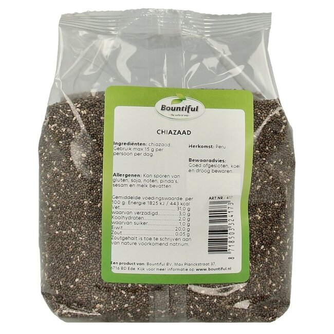 Bountiful Graines de Chia 500 g