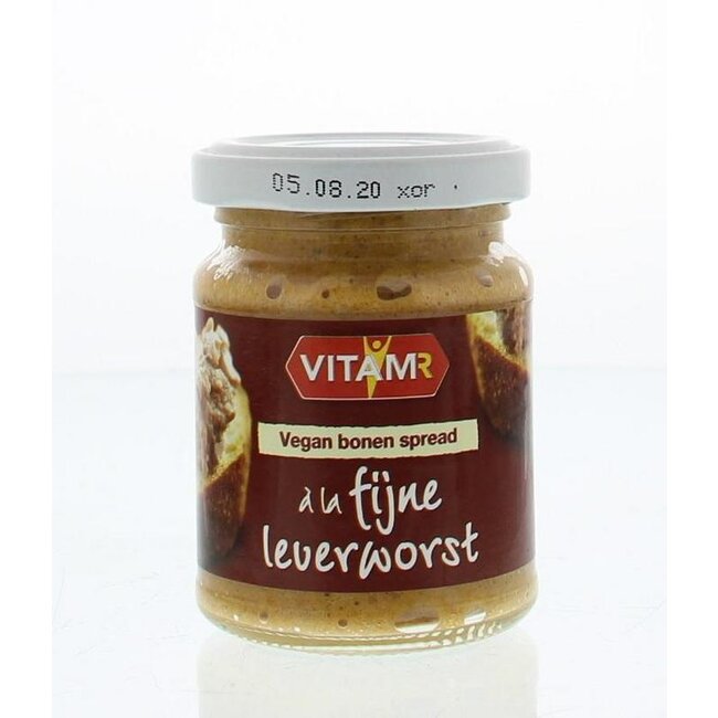 Bonen spread a la fijne leverworst vegan bio 110 Gram