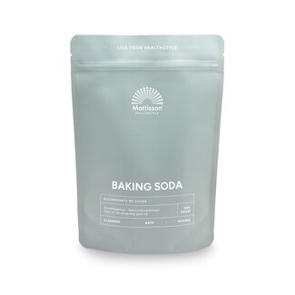 Mattisson Baking soda zuiveringszout natriumbicarbonaat 650 Gram