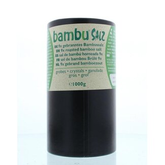 Bambu Salz Bamboezout zeer grof 9x gebrand 1 Kilogram