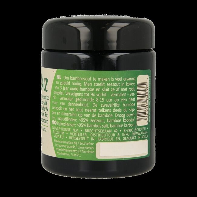 Bambu Salz Sel de bambou gros 9x brûlé 270 g