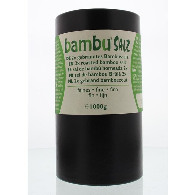 Bambu Salz Bamboezout fijn 2x gebrand 1 Kilogram