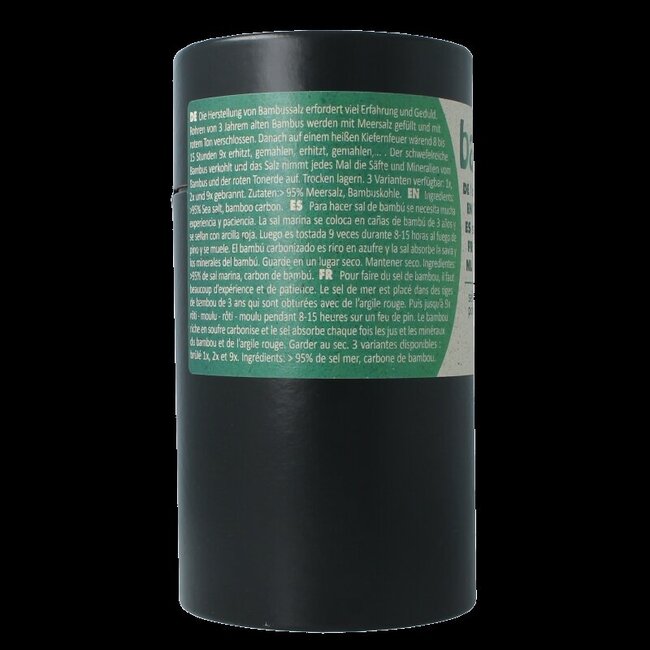 Sel de bambou Bambu Salz très fin, rôti 1 fois, 900 g