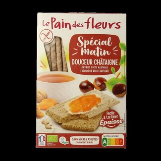 Pain Des Fleurs Pain Des Fleurs Special matin kastanje ontbijtcrackers bio 230 Gram